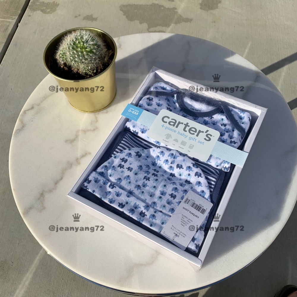 Carter’s 4-piece Elephant Baby Gift Set